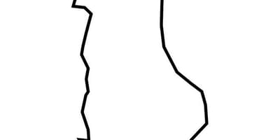 Mapa ng Albania vector mapa